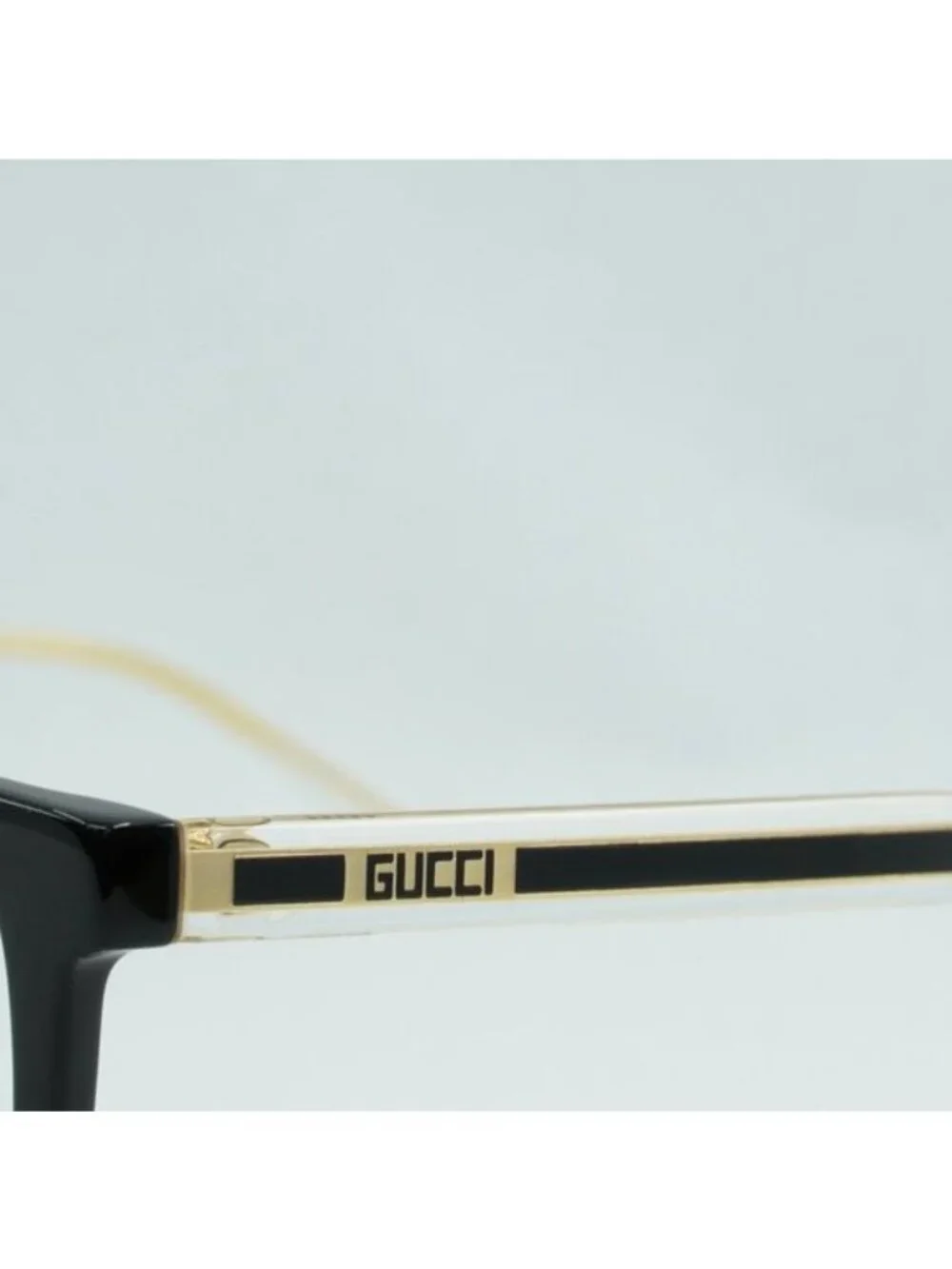 Gucci GG0560ON 005 Eyeglasses Black 55mm Square Frame